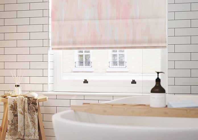 Waterfall, Innocence - Motorised Roman Blind - Image 5